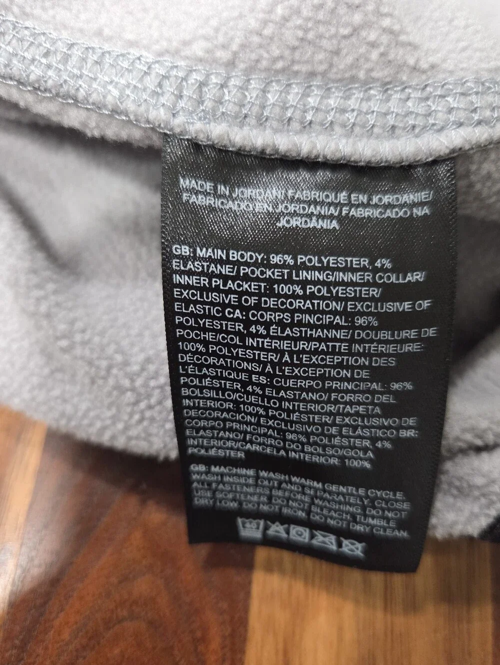 The North Face Canyonlands Half-Zip Pullover NF0A5G9W Heathered Gry Men Size XXL